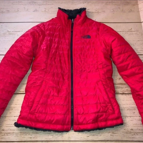 The North Face reversible puffer jacket